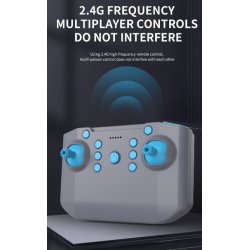 Flying Glow Drone m. 360° flipfunktion