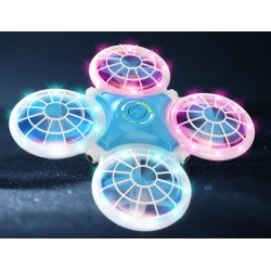 Flying Glow Drone m. 360° flipfunktion