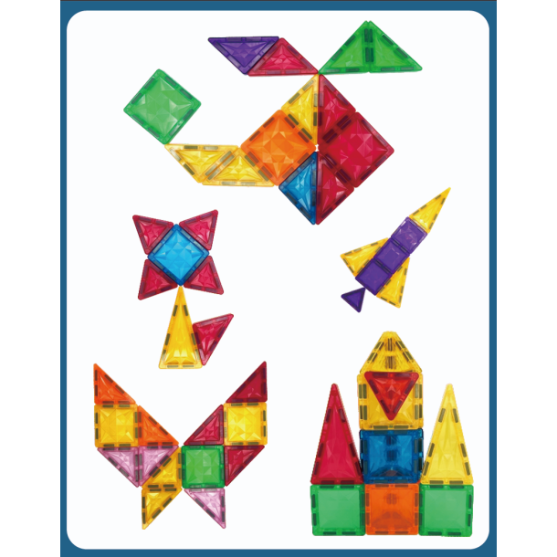 Magnetic Tiles Mini, 32 dele