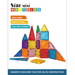 Magnetic Tiles Mini, 32 dele