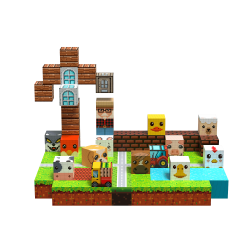 MagCubes Magnetiske Byggeklodser, Bondegrd, 100 dele