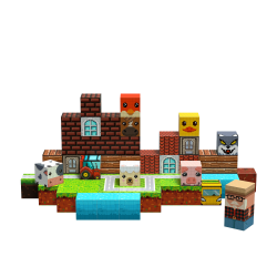 MagCubes Magnetiske Byggeklodser, Bondegrd, 100 dele