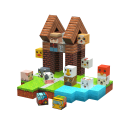 MagCubes Magnetiske Byggeklodser, Bondegrd, 100 dele