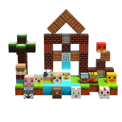 MagCubes Magnetiske Byggeklodser, Bondegrd, 100 dele