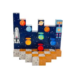 MagCubes Magnetiske Byggeklodser, Rummet, 100 dele