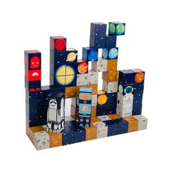 MagCubes Magnetiske Byggeklodser, Rummet, 100 dele