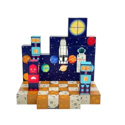 MagCubes Magnetiske Byggeklodser, Rummet, 100 dele