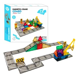 Magnetiska Plattor - Trafikbana, 72 delar