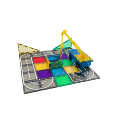 Magnetiska Plattor - Trafikbana, 72 delar