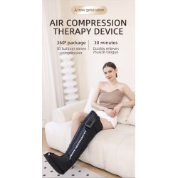 Recovery Boots - kompressionsstøvler, 5 kamre