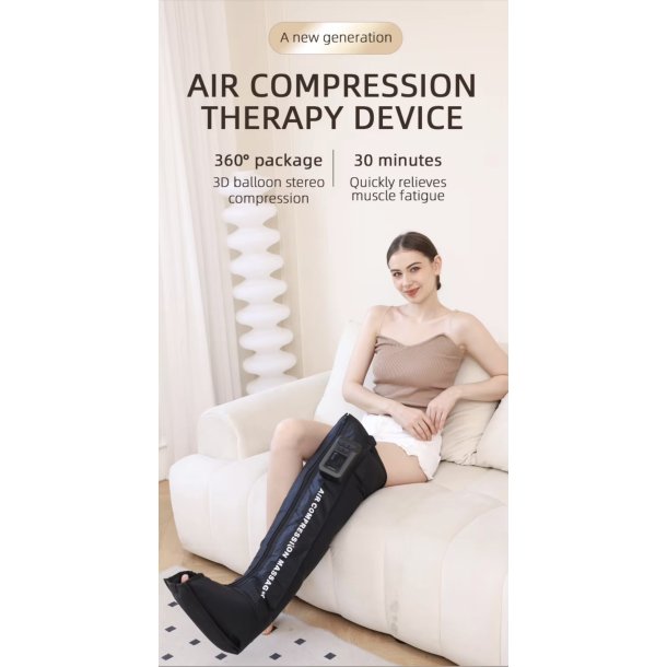 Recovery Boots - kompressionsstøvler, 5 kamre