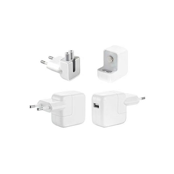 Kompatibel Apple 12W (2,4A) USB oplader