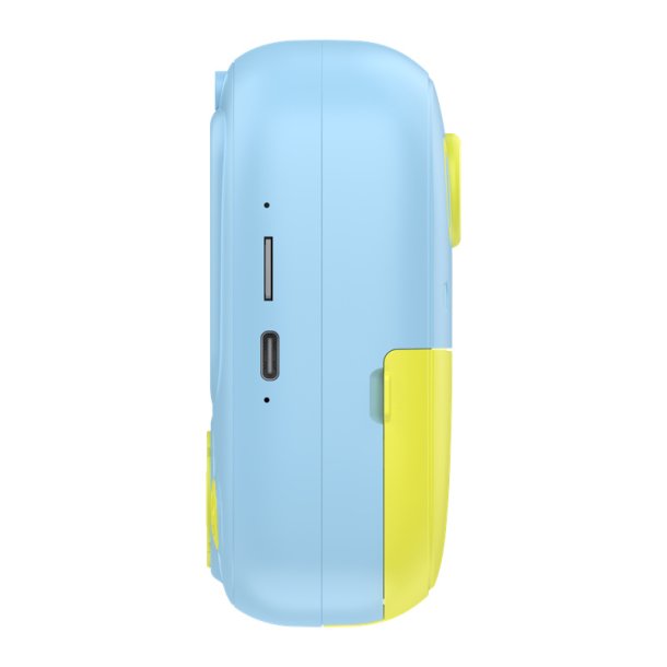 Digital Kamera til brn, m. termisk Printer, bl