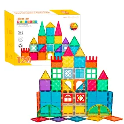 Magnetic Tiles Byggplattor  120 st