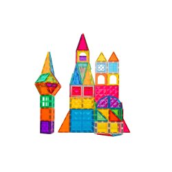 Magnetic Tiles Byggeklosser  148 stk