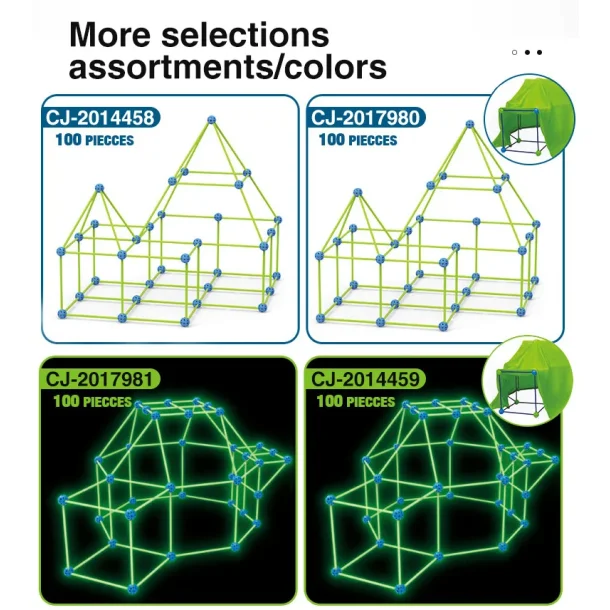 Byg selv selvlysende hule med 100 dele