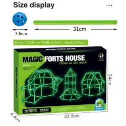 Byg selv selvlysende hule med 100 dele