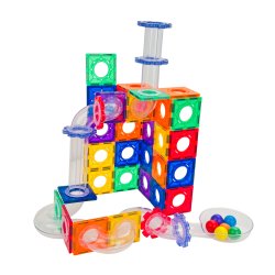 Magnetic Tiles Kuglebane, 100 dele