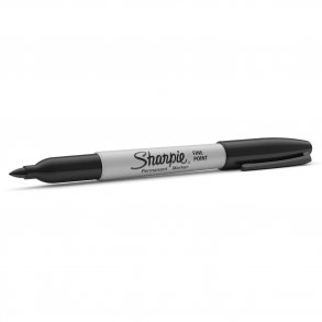 Sharpie Marker Fine 1,0mm, Tusch, Sort, 1 stk