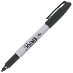 Sharpie Marker Fine 1,0mm, Tuschpenna, Svart, 1 st