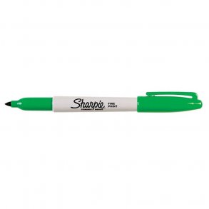 Sharpie Marker Fine 1,0mm, Tusch, Grn, 1 stk