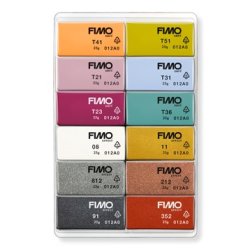 Staedtler FIMO modelleringsler Soft Fashion 12x25g, 12 dele