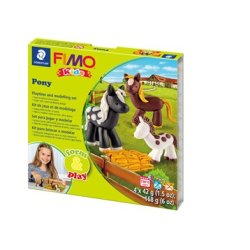 Staedtler FIMO modelleringsler Pony 4x42 g, 4 dele