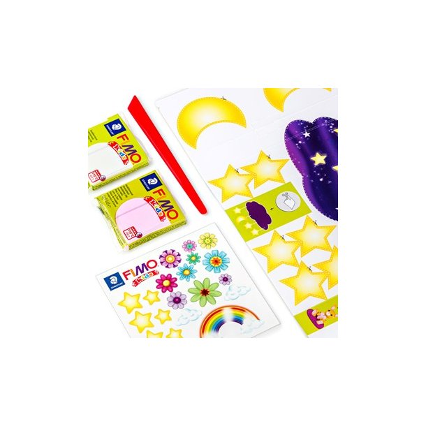  Staedtler FIMO modelleringsler Drmmedyr 4x42 g, 4 dele