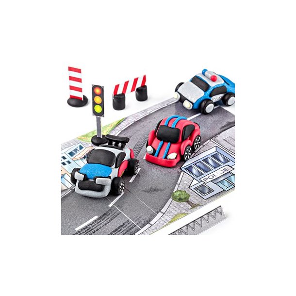 Staedtler FIMO modelleringsler Race 4x42 g, 4 dele