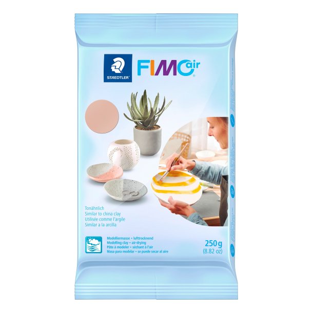 Staedtler FIMO modelleringsler Air 250g, fersken