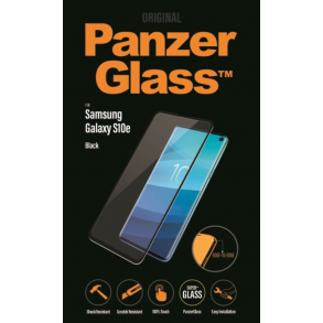 PanzerGlass skrmbeskyttelse Samsung Galaxy S10e - sort