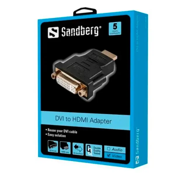 Sandberg adapter DVI-F - HDMI-M