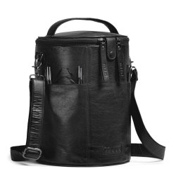 Muud Saturn XL Taske - Lder, Sort