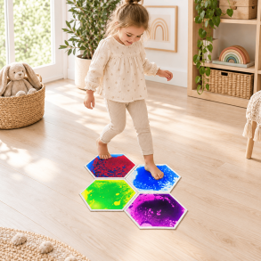 Sensoriske gulvm�tter, 33 x 29 cm - s�t � 4 stk