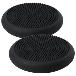 Sittkudde, dia. 34 cm, 2 pak, svart