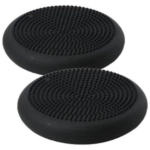 Siddepude, dia. 34 cm, 2 pak, sort/sort