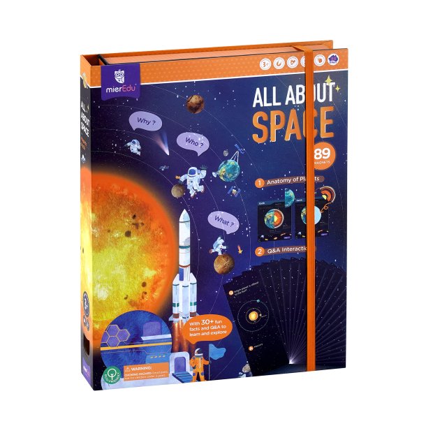 mierEdu Kreativt magnetisk legesæt - Rummet