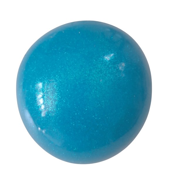 Squeeze Jumbo Glitterbold 11 cm � stor kl�m- og stressbold med glimmer