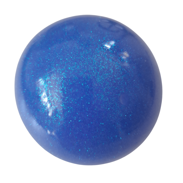 Squeeze Jumbo Glitterbold 11 cm � stor kl�m- og stressbold med glimmer