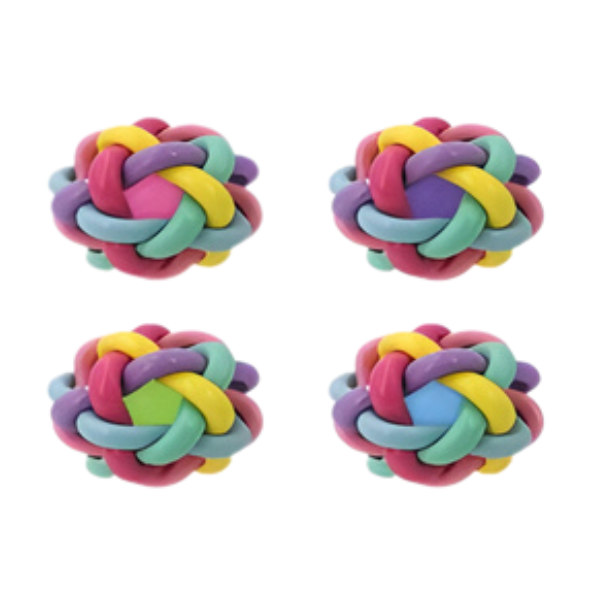 Squeeze stressbold med pop-effekt � farverig fidget bold