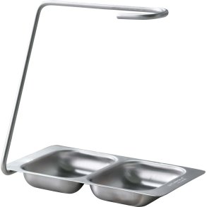 Steel-function, 2-rums opvaskebrstestativ