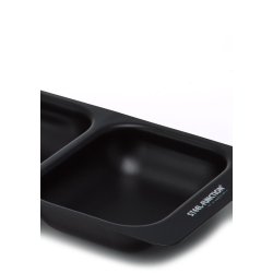 Steel-function, 2-rums opvaskebørstestativ sort