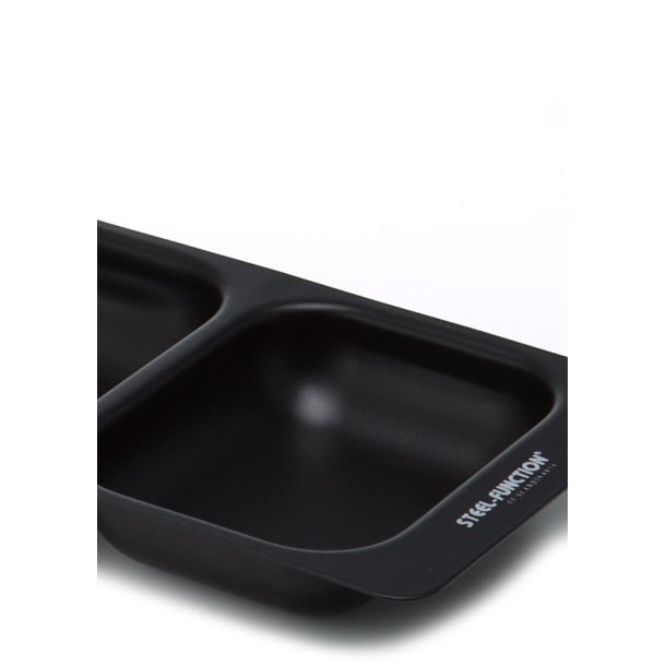 Steel-function, 2-rums opvaskebørstestativ sort