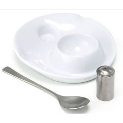 Steel-function, �ggeb�ger porcel�n m/ske 4 s�t