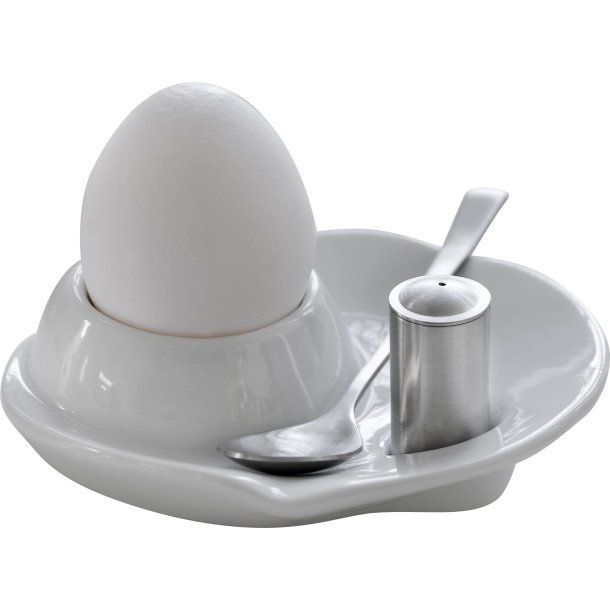 Steel-function, �ggeb�ger porcel�n m/ske 4 s�t