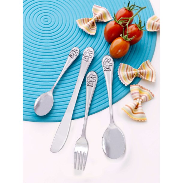 Steel-function, Barnebestik 4 stk bamse motiv