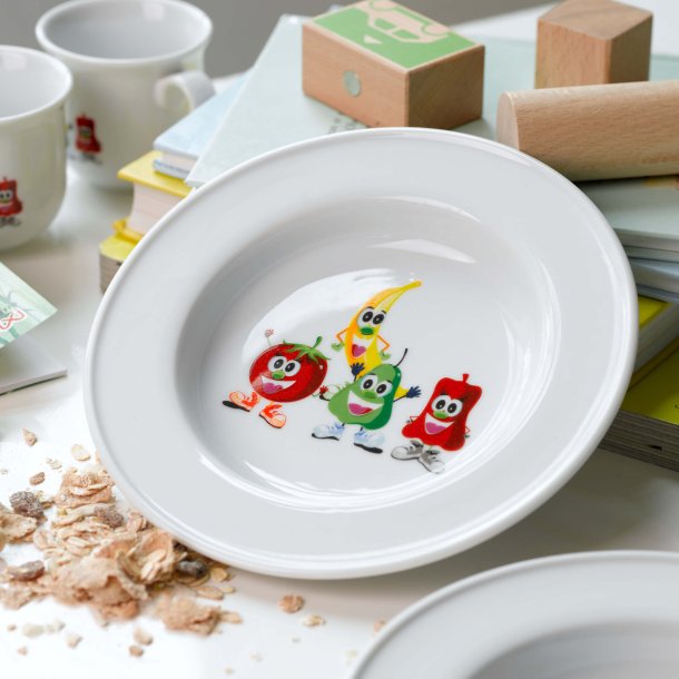 Steel-function, Barnetallerken-happy heads