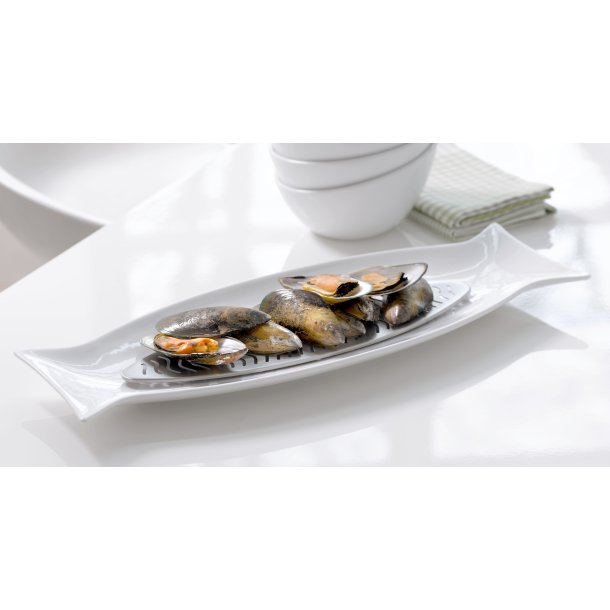 Steel-function, Capri fiskfat med insats i rostfritt st�l