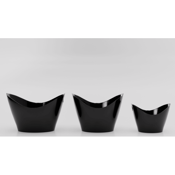 Steel-function, Champagne spand 8 l i sort plast