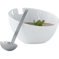 Steel-function, Dressing-/s�ssk�l med sked porslin